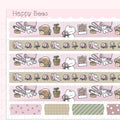 Hello Spring Washi Strips - Cute Doodles Planner Stickers W10011
