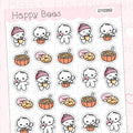 Pumpkin Spice Doodles Vol. 2 - Cute Autumn Food Drinks Planner Stickers D10350