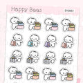 Washi Tape Doodles - Cute Planning Planner Stickers D10451