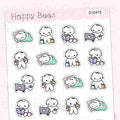 Me Time Doodles - Cute Relax Planner Stickers D10475