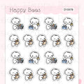 Grocery Shopping Doodles - Cute Chores Household Planner Stickers D10478