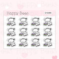 Anxiety at Study Doodles - Cute School Exam Stress Planner Stickers D10495