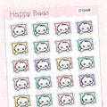 Can't Sleep Doodles - Cute Insomnia Planner Stickers D10498