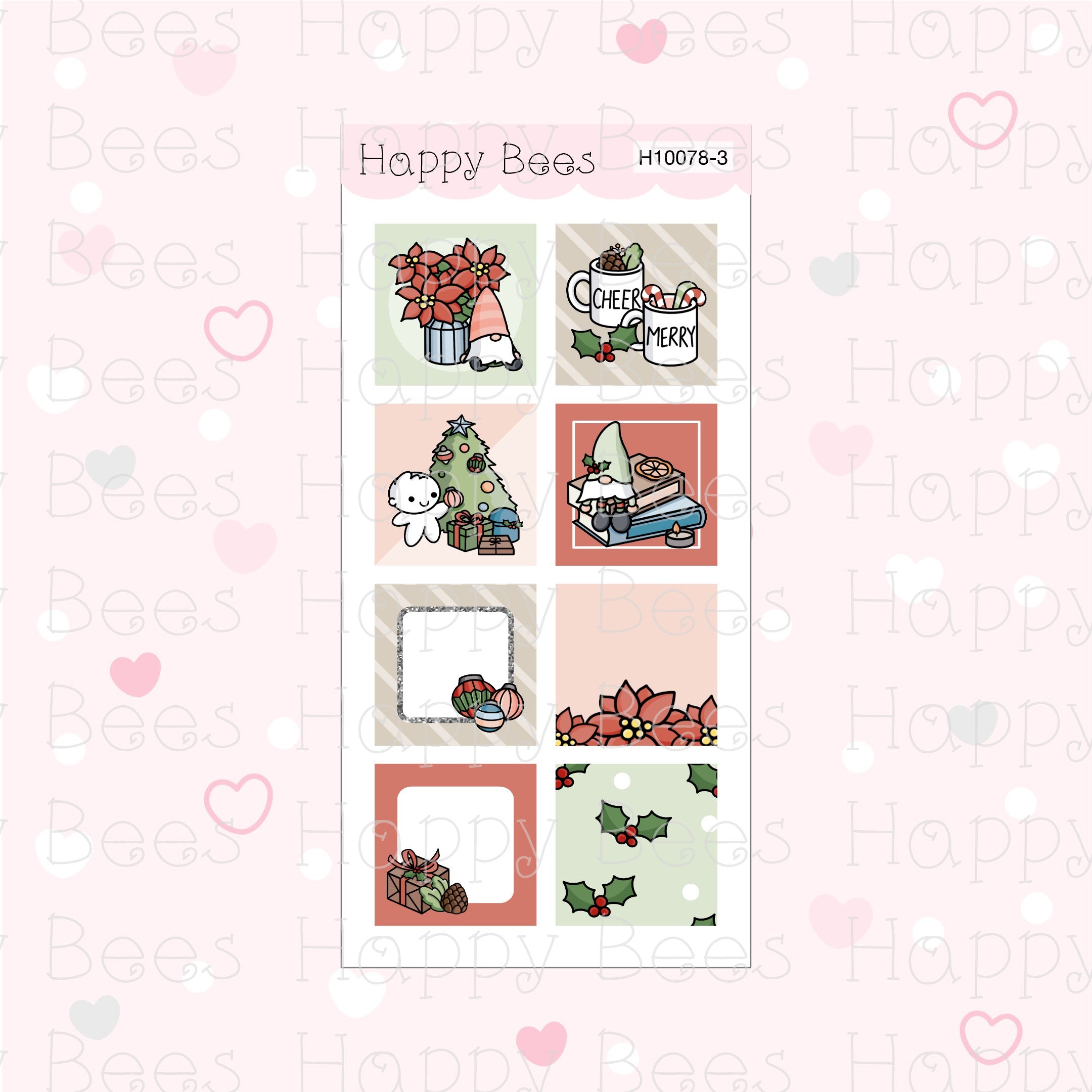 Cozy Christmas - Hobonichi Weeks Weekly Planner Sticker Kit H10078