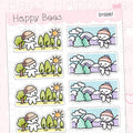 Go for a Walk Doodles - Cute Spring Winter Planner Stickers D10287