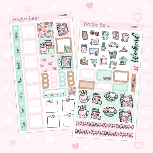 Leopard - Hobonichi Weeks Weekly Planner Sticker Kit H10075